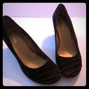 Me too wedges | black | size 10